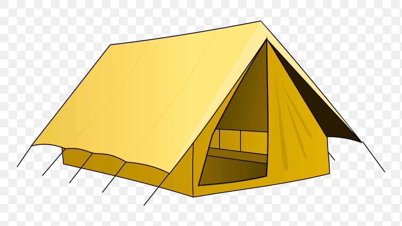 Tent png illustration, transparent background